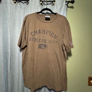Champion green Short Sleeve 'Athletic Dept.' Graphic Tee